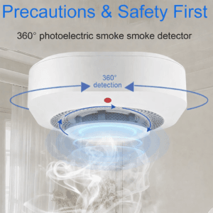 Smart Smoke Detector with Real-Time App Alerts