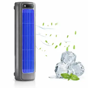 Premium Quiet Kitchen Wall Fan - 3-Speed Portable Cooling