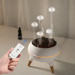 Dynamic Jellyfish Air Humidifier 250ml Essential Oil Diffuser with 7 LED Colors