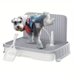 =Premium Indoor Dog Potty Tray with High Walls | Leak-Proof & Easy Clean