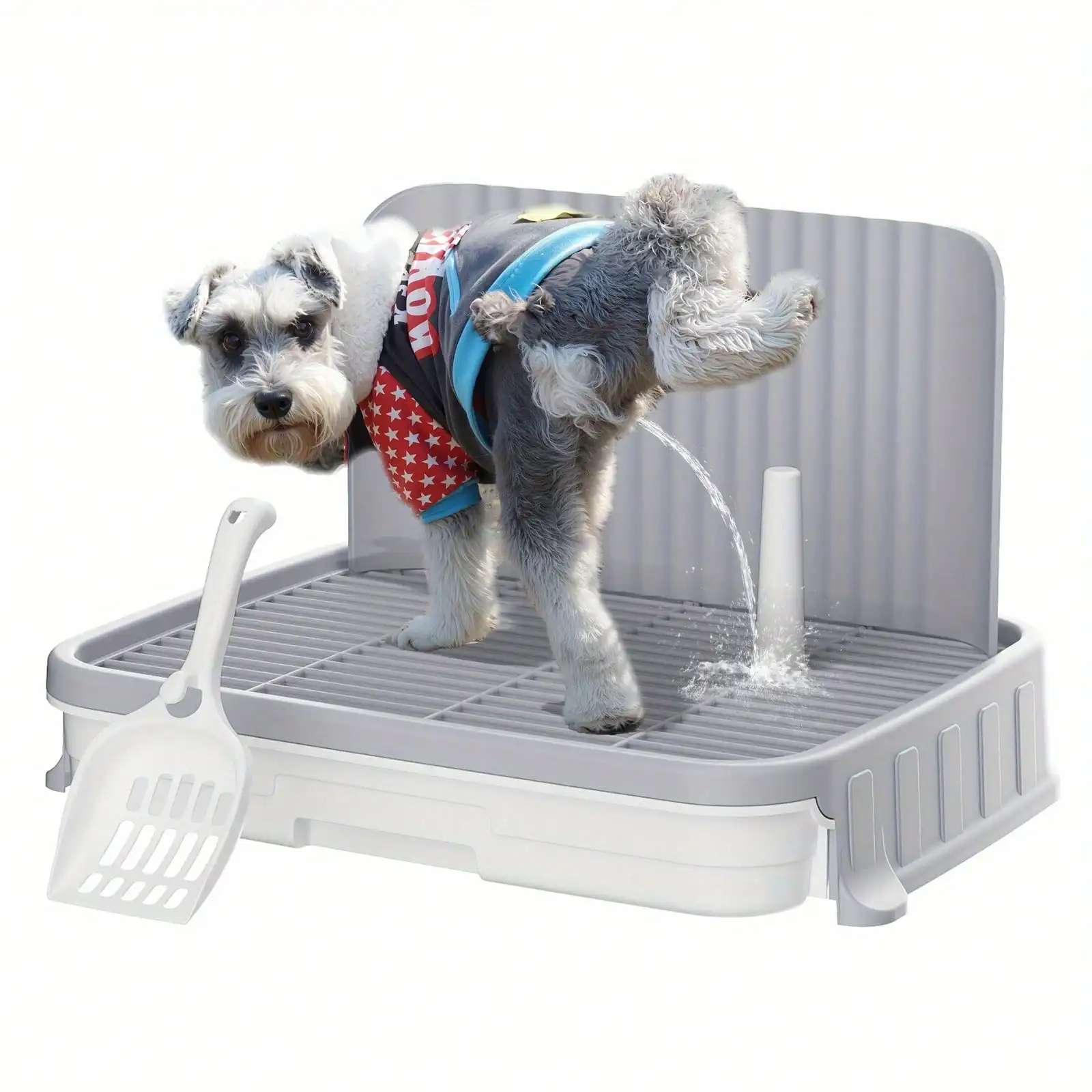 =Premium Indoor Dog Potty Tray with High Walls | Leak-Proof & Easy Clean