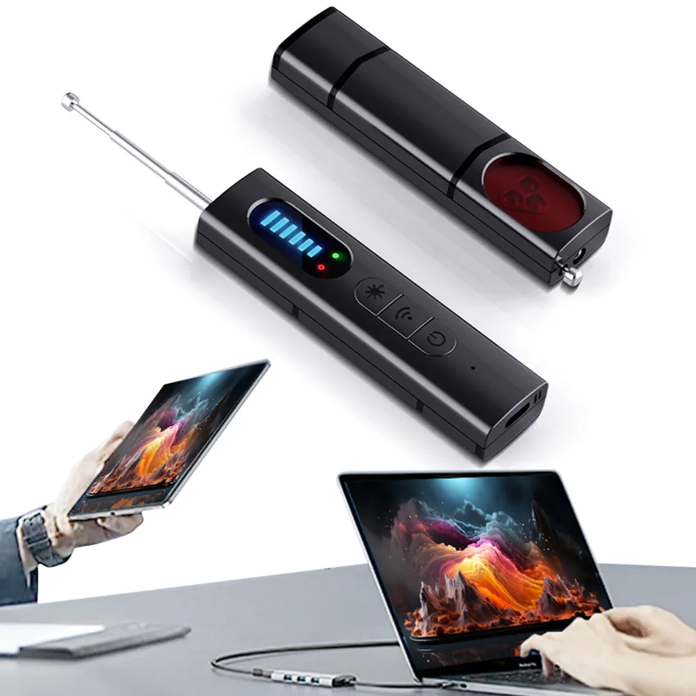 =Professional GPS Bug Detector | 5-Level Sensitivity | Travel & Hotel Security