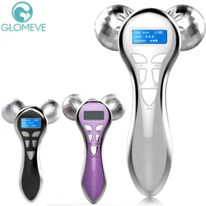 =Premium 4D EMS V-Lift Roller | Microcurrent Facial Massager