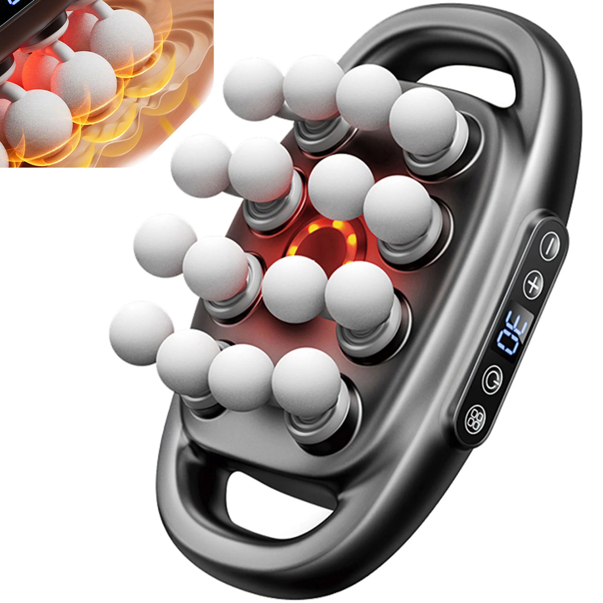 =Premium Deep Tissue Massage Gun Set with 16 Heads - Ultimate Muscle Relaxation