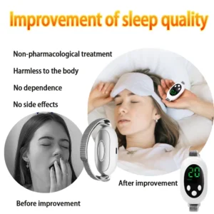 =Premium Sleep Aid Device - Microcurrent EMS Pulse Massager for Insomnia Relief
