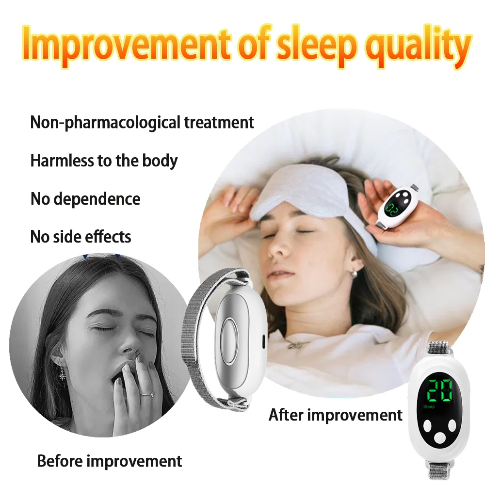 =Premium Sleep Aid Device - Microcurrent EMS Pulse Massager for Insomnia Relief