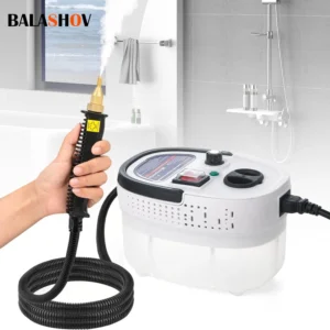 =2500W High-Temp Steam Cleaner | 1200ml Pressure Washer for Home & Car