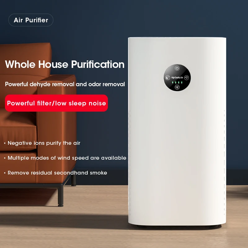 =HEPA Negative Ion Air Purifier & Odor Eliminator - Fresh, Clean Air