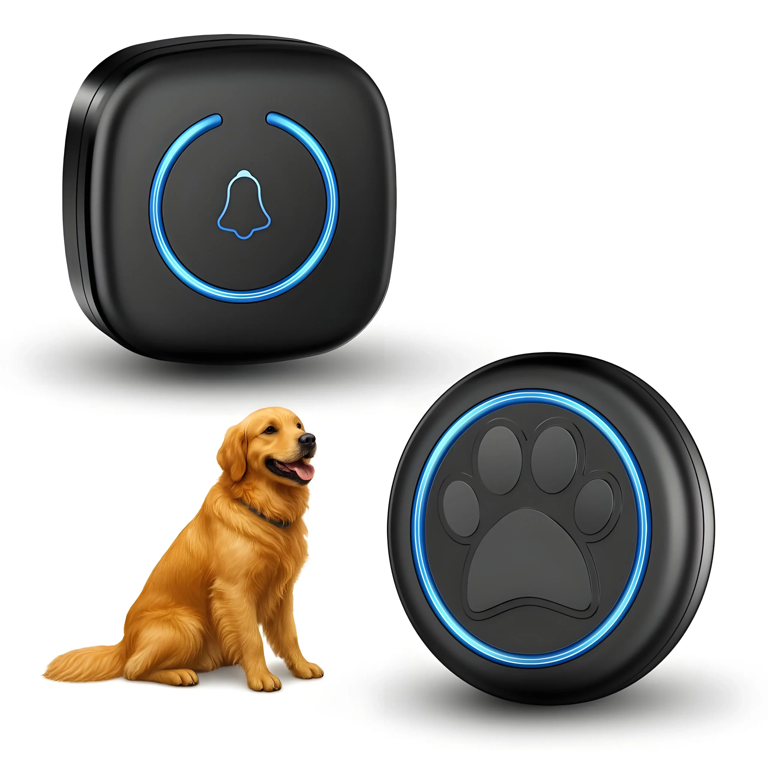 =Premium Wireless Dog Doorbell - 1000ft Range, 60 Melodies & Waterproof