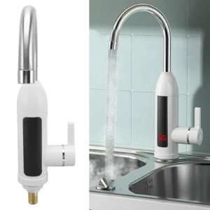 =3000W Instant Heating Faucet | Tankless Hot Water Tap for Kitchen