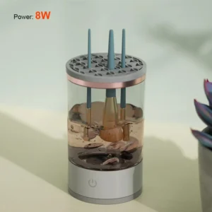 =USB Automatic Makeup Brush Cleaner - Portable Dust-Proof Wash Machine