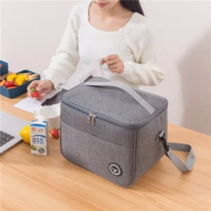 =Premium Insulated Lunch Bag with Shoulder Strap - Leakproof & Waterproof