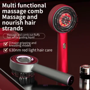 =Red Light Therapy Scalp Massager for Hair Growth & Thickness