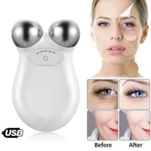 =Premium Microcurrent Face Roller - EMS Skin Tightening & Lifting Tool