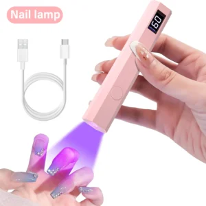 =YIKOOLIN Portable UV LED Nail Dryer | Professional Gel Polish Curing Lamp