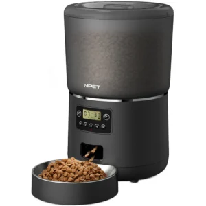 =NPET 4L Smart Pet Feeder - Automatic Food Dispenser for Cats & Dogs