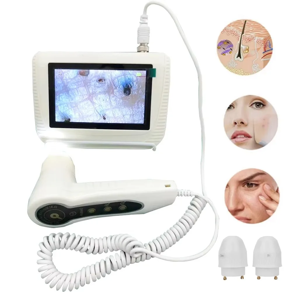 =Professional Skin & Scalp Analyzer | 5" HD Display & 2 Lenses
